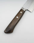 Masutani Kokuryu VG10 Damascus Tsuchime Gyuto 180mm Western Handle
