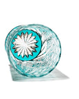 Yamada Glass Edo Kiriko Crystal Whisky Glass - Sazanami 漣 (Green)