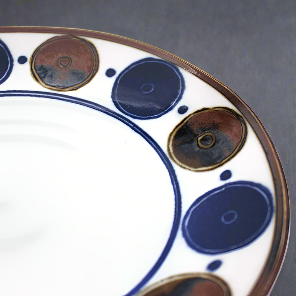Mino-ware Nanpu Zephyr Plate Set 3pcs