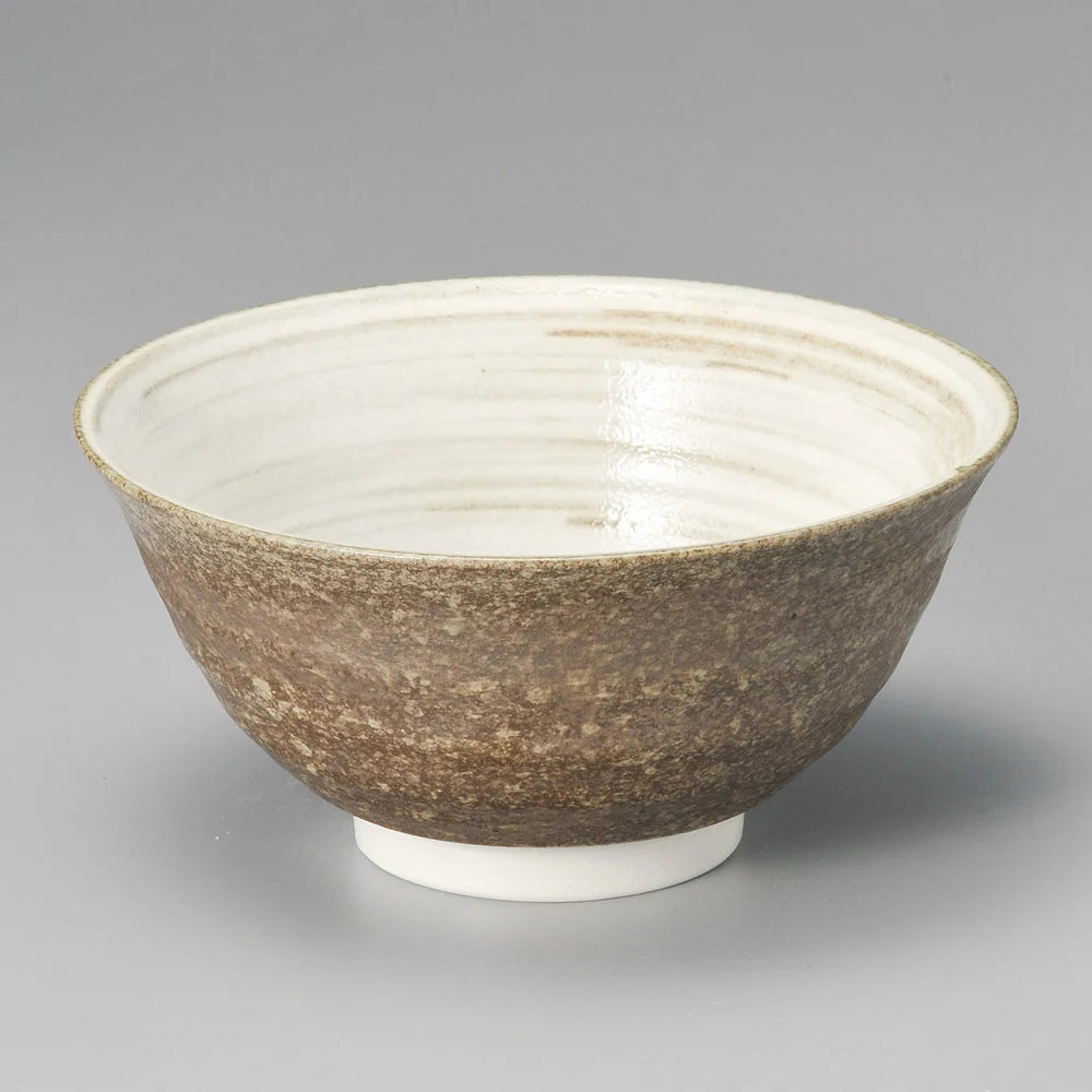 Earthen Spiral Glaze Ramen Bowl