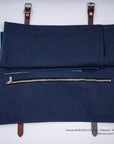 Canvas Knife Roll (10 Slot) - Hokusai - Red Fuji