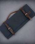 Canvas Knife Roll (10 Slot) - Hokusai - Red Fuji