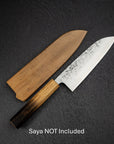Tsunehisa SLD Washiji Santoku 170mm Burnt Kashi
