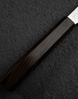 Hatsukokoro Hayabusa VG10 Tsuchime Sanmai Bunka 150mm Ebony