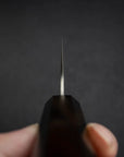 Hatsukokoro Hayabusa VG10 Tsuchime Sanmai Bunka 150mm Ebony