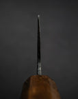 Hatsukokoro Kurogane Blue 2 Kurouchi Nakiri 165mm Black Chacate