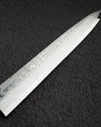 Hatsukokoro x Yoshihiro Yauji Blue 2 Damascus Yanagiba 240mm