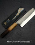 Matsubara Blue 2 Nakiri 165mm Nashiji Burnt Kashi