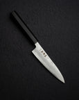 Hatsukokoro Ginrei Ginsan Petty 130mm Nashiji Ebony