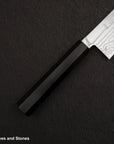 Hatsukokoro Hayabusa ATS34 Damascus K-tip Gyuto 240mm