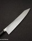 Hatsukokoro Hayabusa ATS34 Damascus K-tip Gyuto 240mm