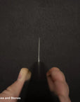 Hatsukokoro Hayabusa ATS34 Sanmai Bunka 180mm