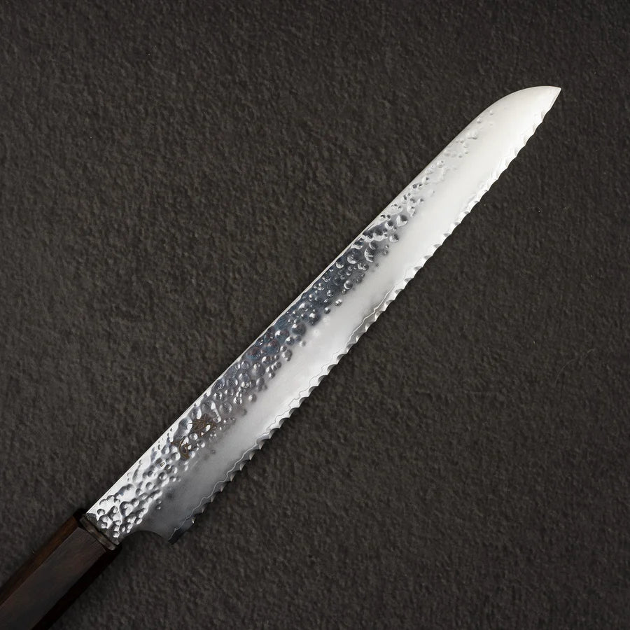 Hatsukokoro Hayabusa VG10 Tsuchime Sanmai Bread Knife 210mm