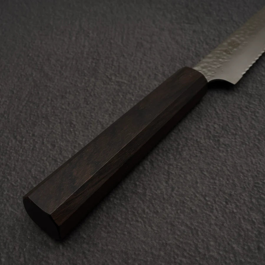 Hatsukokoro Hayabusa VG10 Tsuchime Sanmai Bread Knife 210mm