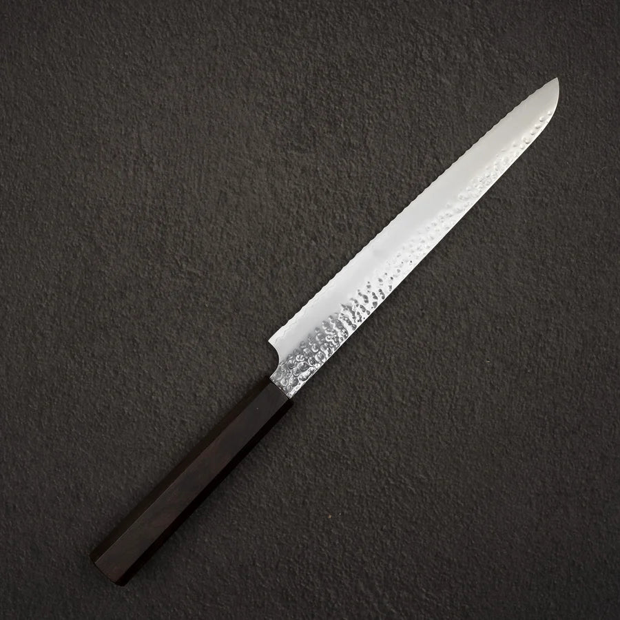 Hatsukokoro Hayabusa VG10 Tsuchime Sanmai Bread Knife 210mm