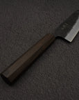 Hatsukokoro Kurogane Blue 2 Kurouchi Ko-Bunka 120mm Black Chacate