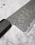 Hatsukokoro Ryuhyo SG2 Black Damascus K-tip Gyuto 240mm Ebony