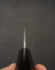 Hatsukokoro xYoshikane SKD Nashiji K-tip Gyuto 210mm Ebony Handle