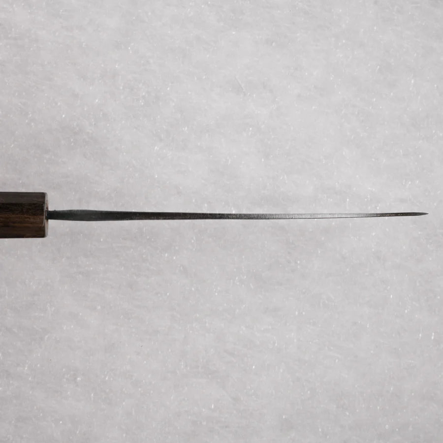 Hatsukokoro Shikkoku Blue 2 Kurouchi Damascus Santoku 165mm