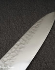 Hatsukokoro Hayabusa VG10 Damascus Tsuchime Gyuto 240mm Ebony Handle