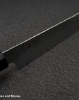 Hatsukokoro Hayabusa VG10 Damascus Tsuchime Petty 150mm Ebony Handle