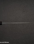 Hatsukokoro Hayabusa VG10 Damascus Tsuchime Petty 150mm Ebony Handle