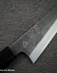 Hatsukokoro x Myojin Shirasagi Blue 2 Kurouchi Honesuki Boning Knife 150mm