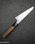 Hatsukokoro x Myojin Shirasagi Blue 2 Kurouchi Honesuki Boning Knife 150mm
