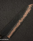 Hatsukokoro x Nigara Yorokobi SLD Copper Tsuchime Damascus Gyuto 210mm with Saya