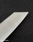 Hatsukokoro Hayabusa Aogami Super Migaki Bunka 180mm Black Chacate