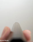 Hatsukokoro Hayabusa Aogami Super Migaki Petty 150mm Black Chacate