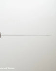 Hatsukokoro Hayabusa Aogami Super Migaki Petty 150mm Black Chacate