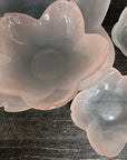 Hirota Sakura Shape Glass Plate (4pcs set)