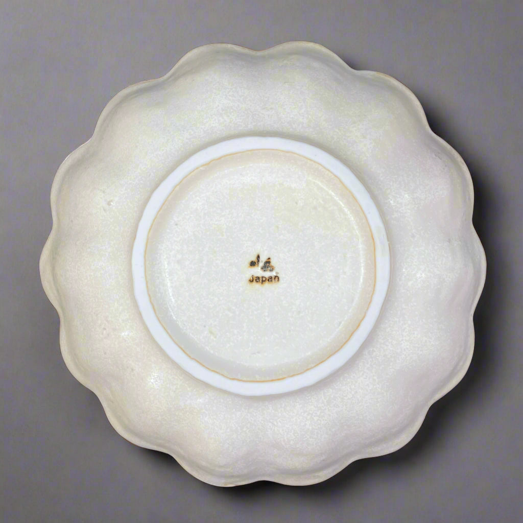 Tojiki Tonya Kikka Rinka Deep Plate 21cm
