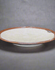 Ichiyama White Rustic Plate