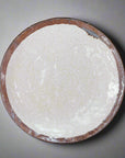 Ichiyama White Rustic Plate