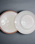 Ichiyama White Rustic Plate