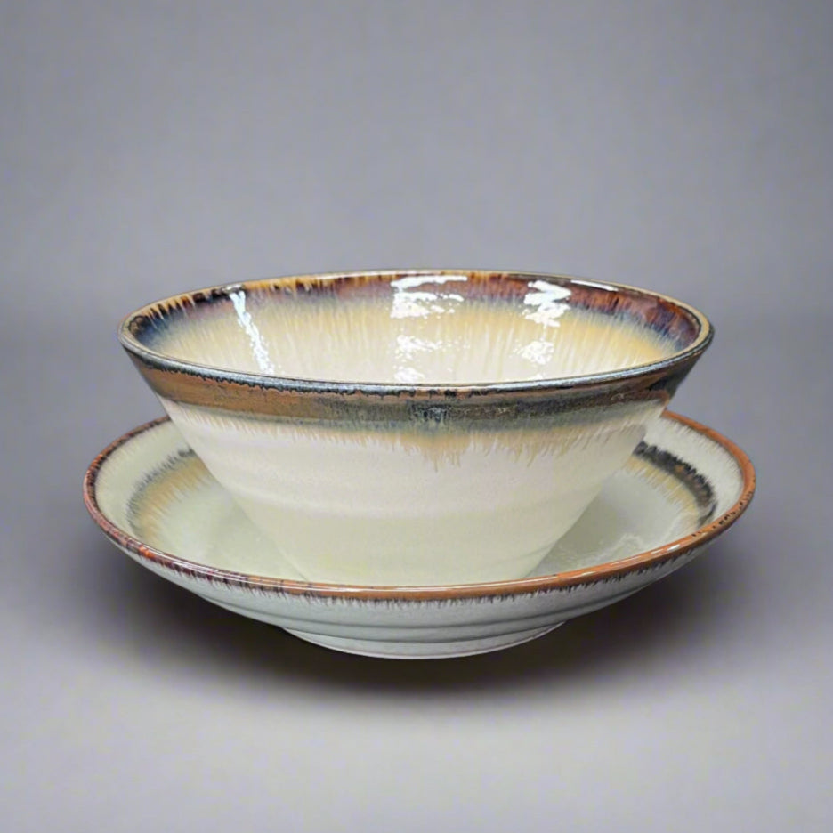 Kakuni Rust Stripe Bowl