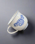 Asahido Ceramic Mug Cat & Dog Special Blue