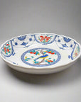 Kutani-ware Seiko Kiln Floral and Bird Plate Set (5 pcs)
