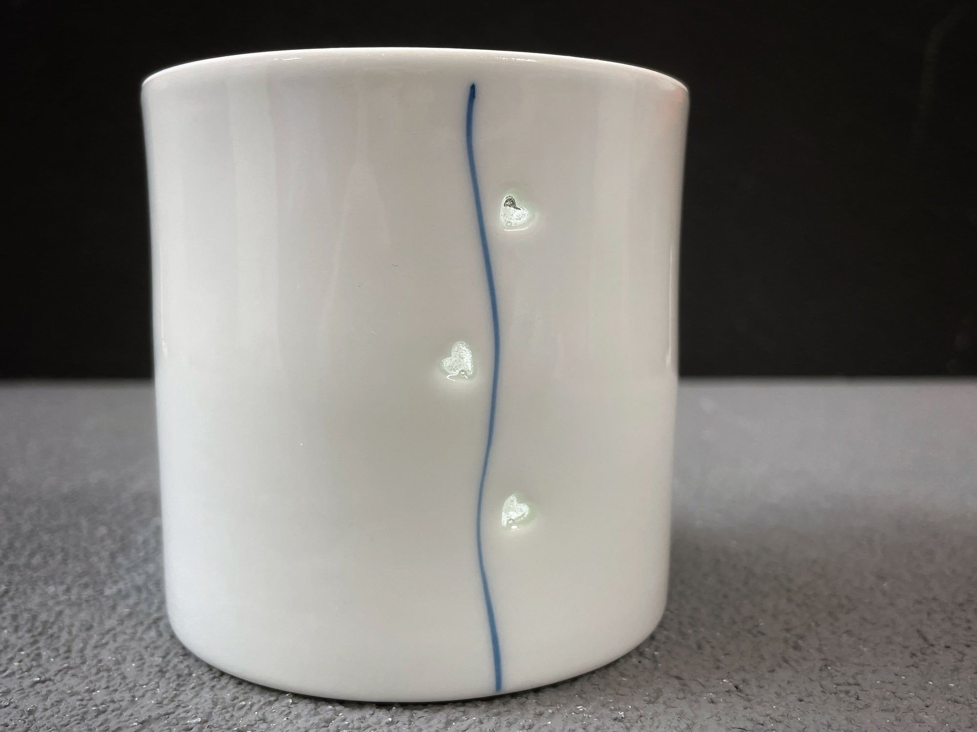 Tanshin-gama Crystal Heart Line Tumbler