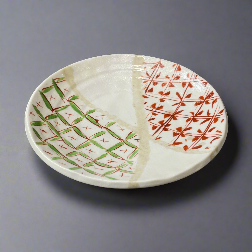 Fukui Craft Red & Green Plate