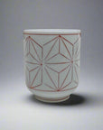Maruko Hemp Leaf Pattern Tea Cup