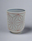 Maruko Hemp Leaf Pattern Tea Cup