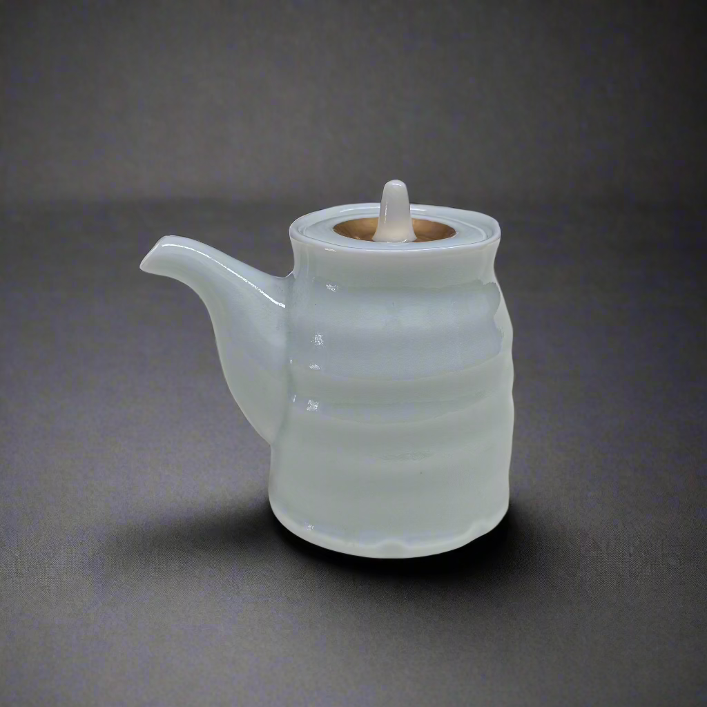 Maruko Gold-Trimmed Soy Sauce Bottle