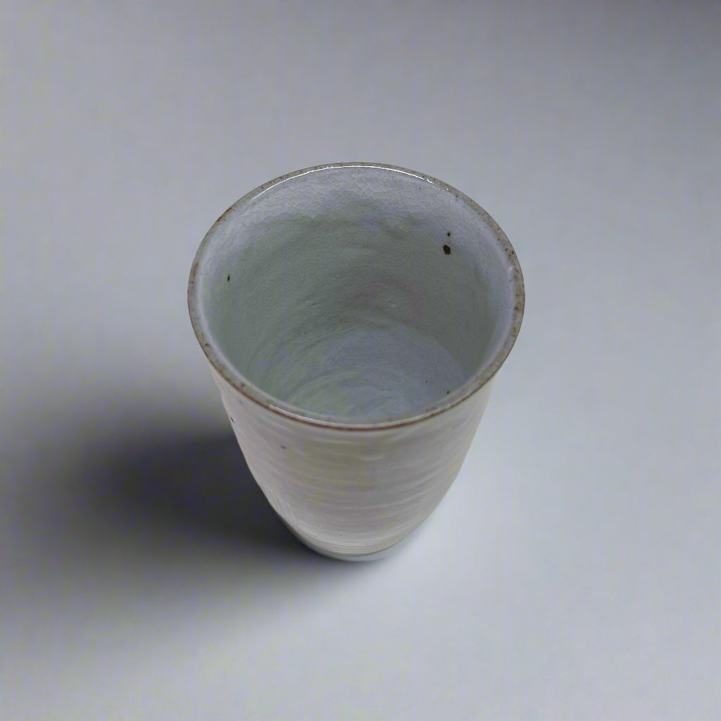 Maruko Linear Stripe Tall Ceramic Cup