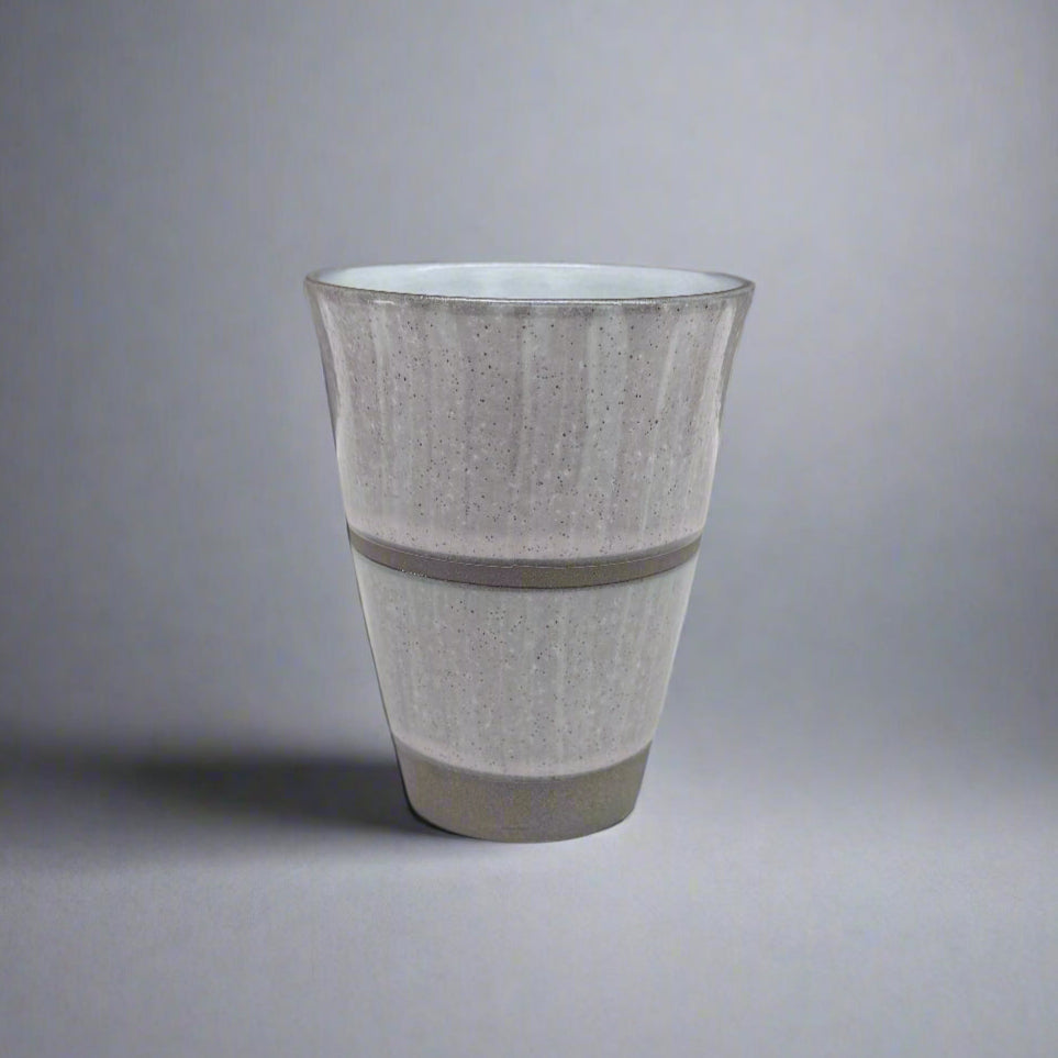 Maruko Tall Ceramic Cup in Soft Pink