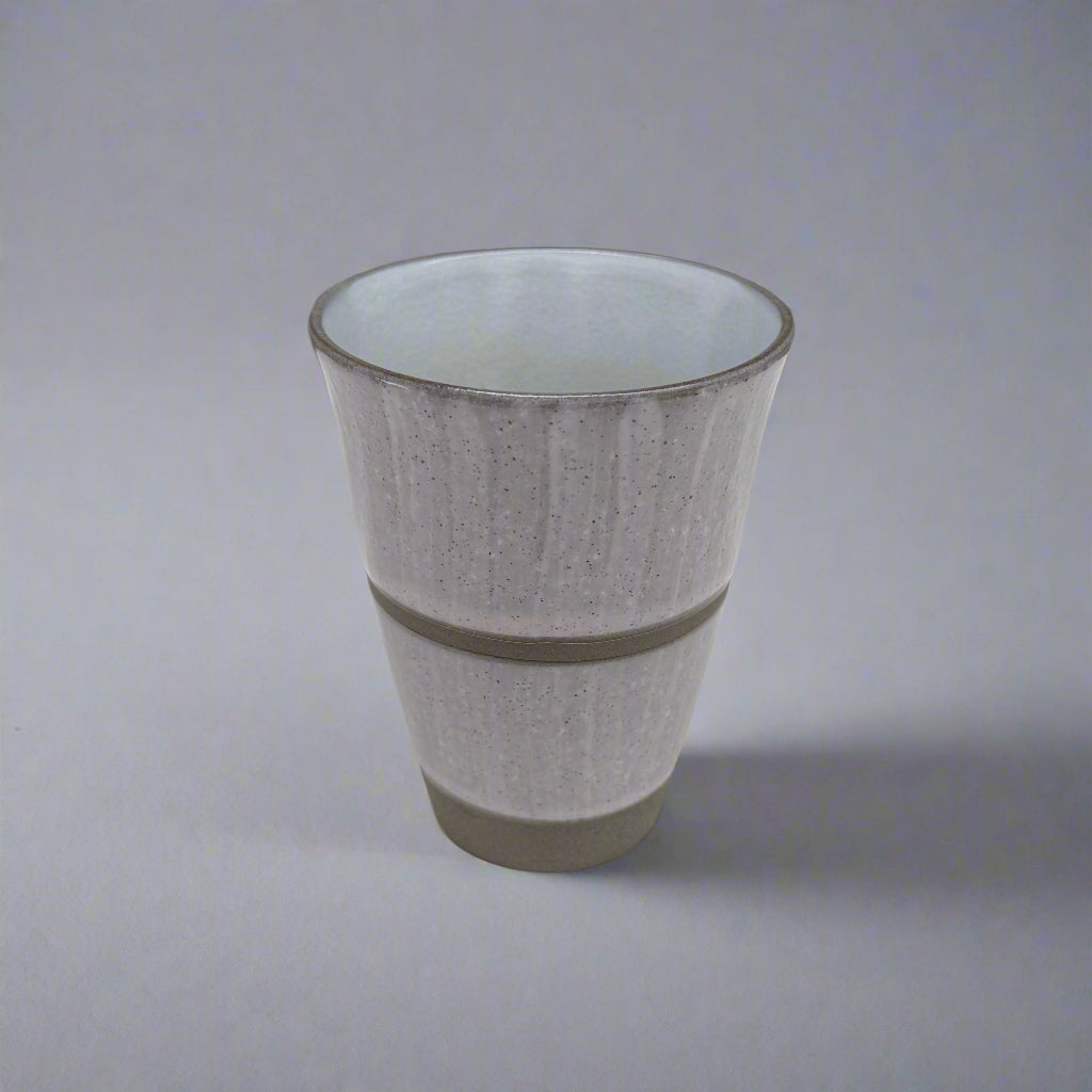 Maruko Tall Ceramic Cup in Soft Pink