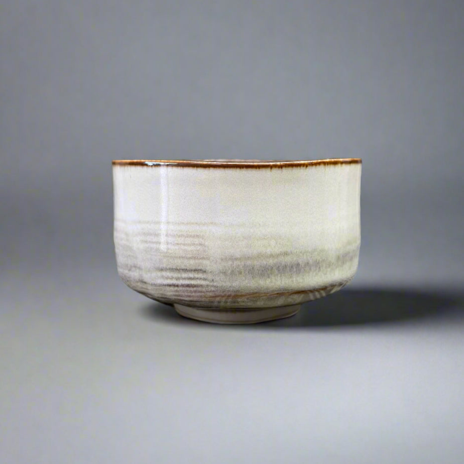 Mino-ware Misty Cloud Matcha Bowl - Two Colours