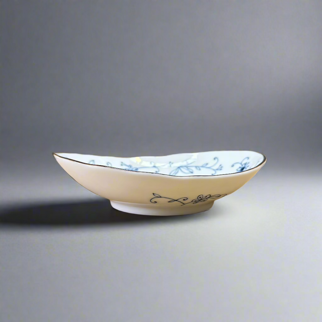 Mni-ware Fine Line Flowers Deep Plate